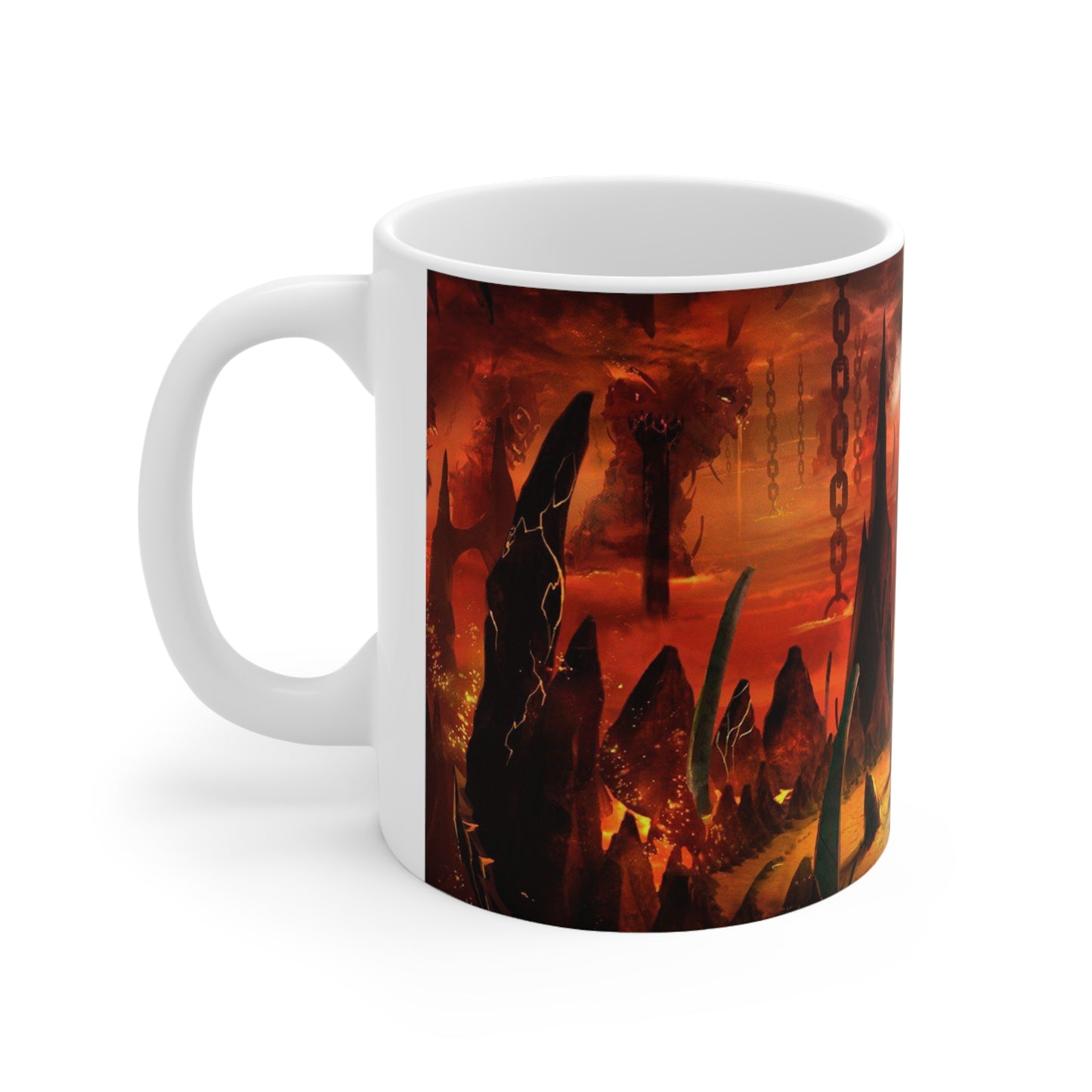 Epic Fantasy Themed Ceramic Coffee Mugs - 11oz & 15oz