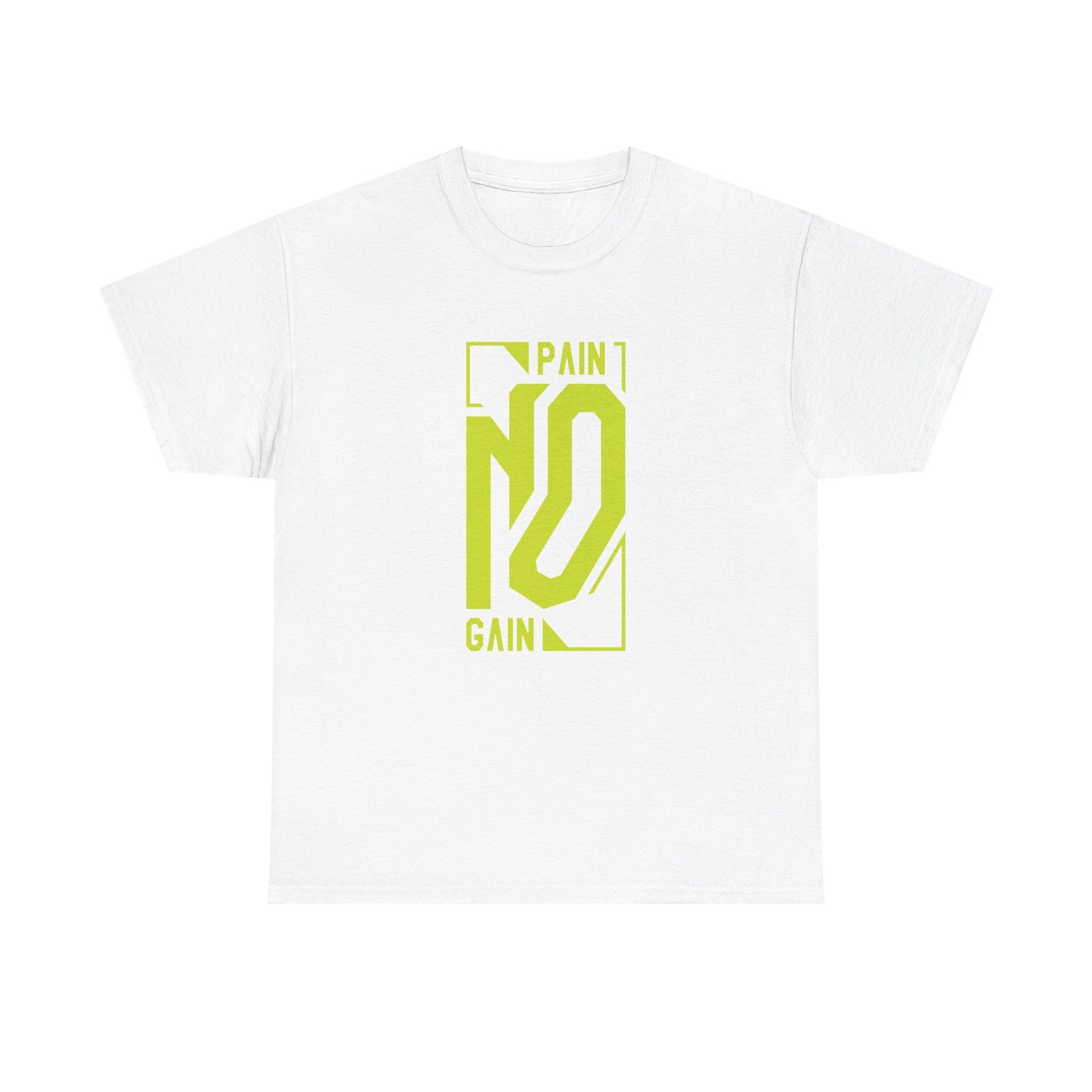 No Pain No Gain Unisex Heavy Cotton Tee - Motivational Gym Shirt