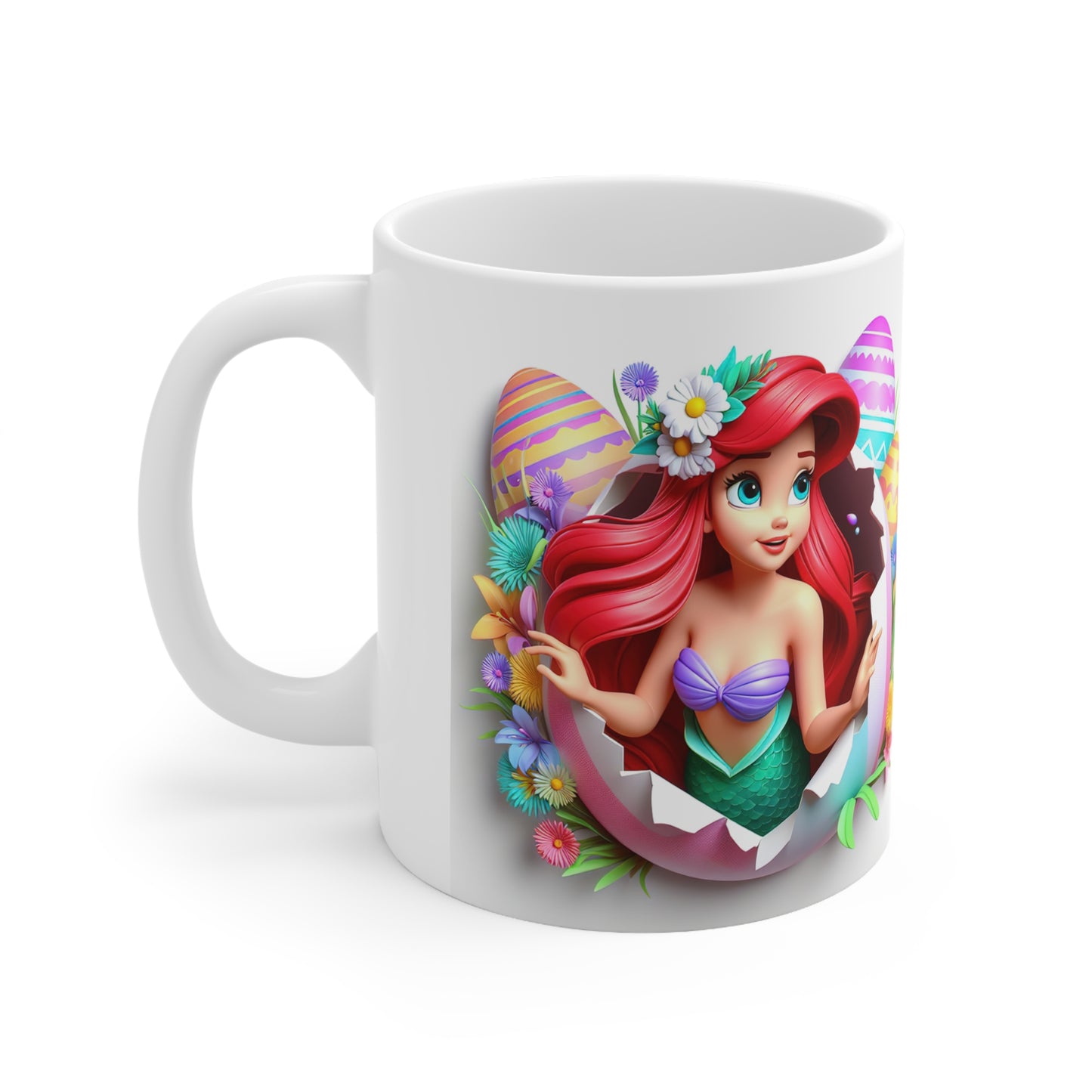 Magical Mermaid Easter Ceramic Coffee Cup | 11oz & 15oz