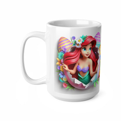 Magical Mermaid Easter Ceramic Coffee Cup | 11oz & 15oz