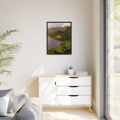 South in Aghadh an Aird or The Devil's Cheney Matte Canvas, Framed (Multi-color)