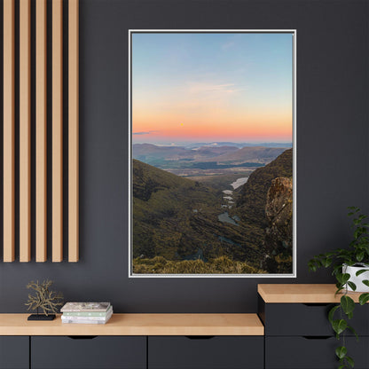 On The Way To Mount Brandon Matte Canvas, Framed (Multi-color)