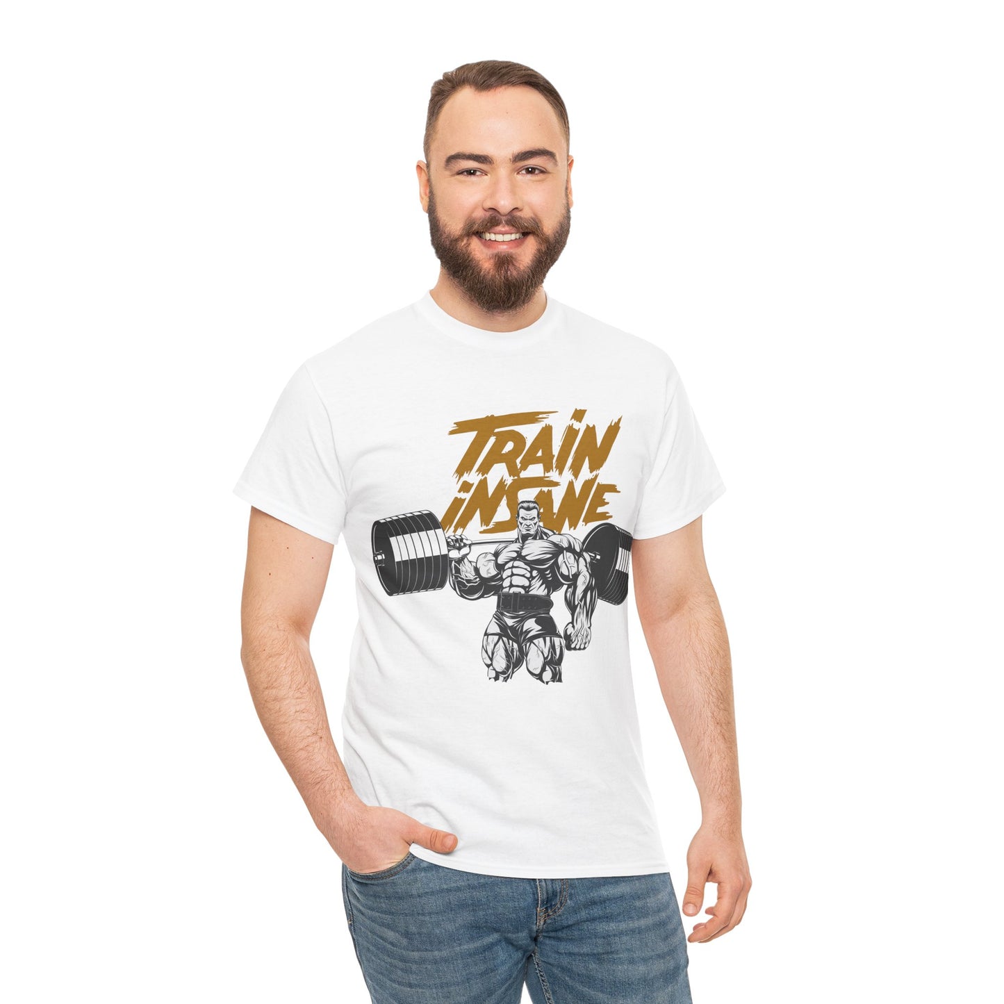 Train Insane Unisex Heavy Cotton Tee