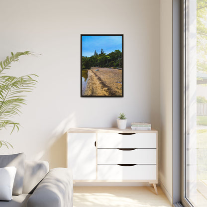 Killarney Beach Matte Canvas, Framed (Multi-color)