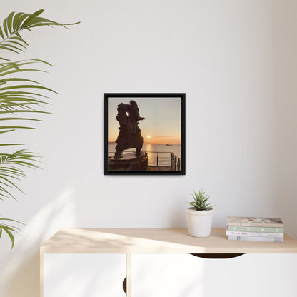 Fenit Matte Canvas, Framed (Multi-color)