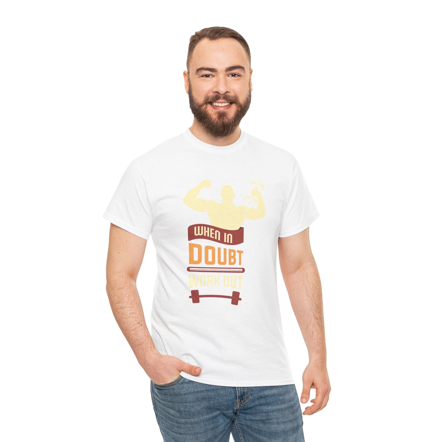 Doubt Unisex Heavy Cotton Tee