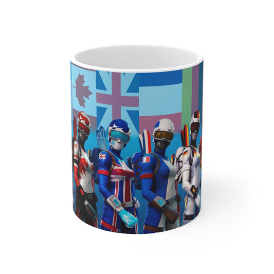 Fortnite-Themed Ceramic Coffee Cups - 11oz & 15oz - Perfect Gamer Gift