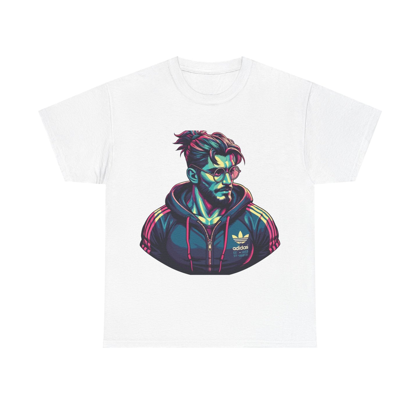 Retro Style Graphic Unisex Heavy Cotton Tee - Perfect for Casual Wear