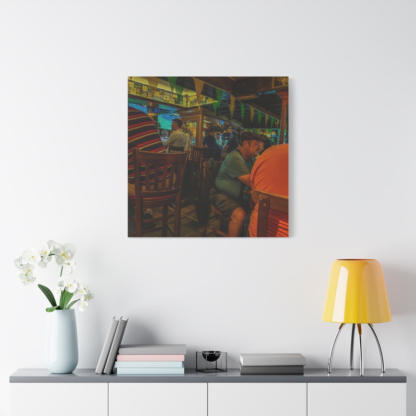 Irish Pub Matte Canvas, Stretched, 1.25"
