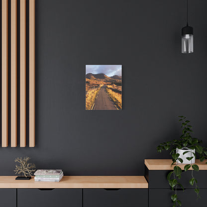 Sunset Road Matte Canvas, Stretched, 1.25"