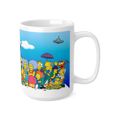 The Cartoon Ceramic Coffee Cup - Fun 11oz and 15oz Mugs for Fans