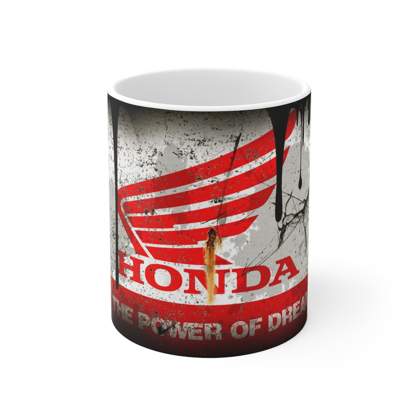 Honda-Inspired Ceramic Coffee Cups - 11oz & 15oz - Perfect Gift for Motorcycle Enthusiasts