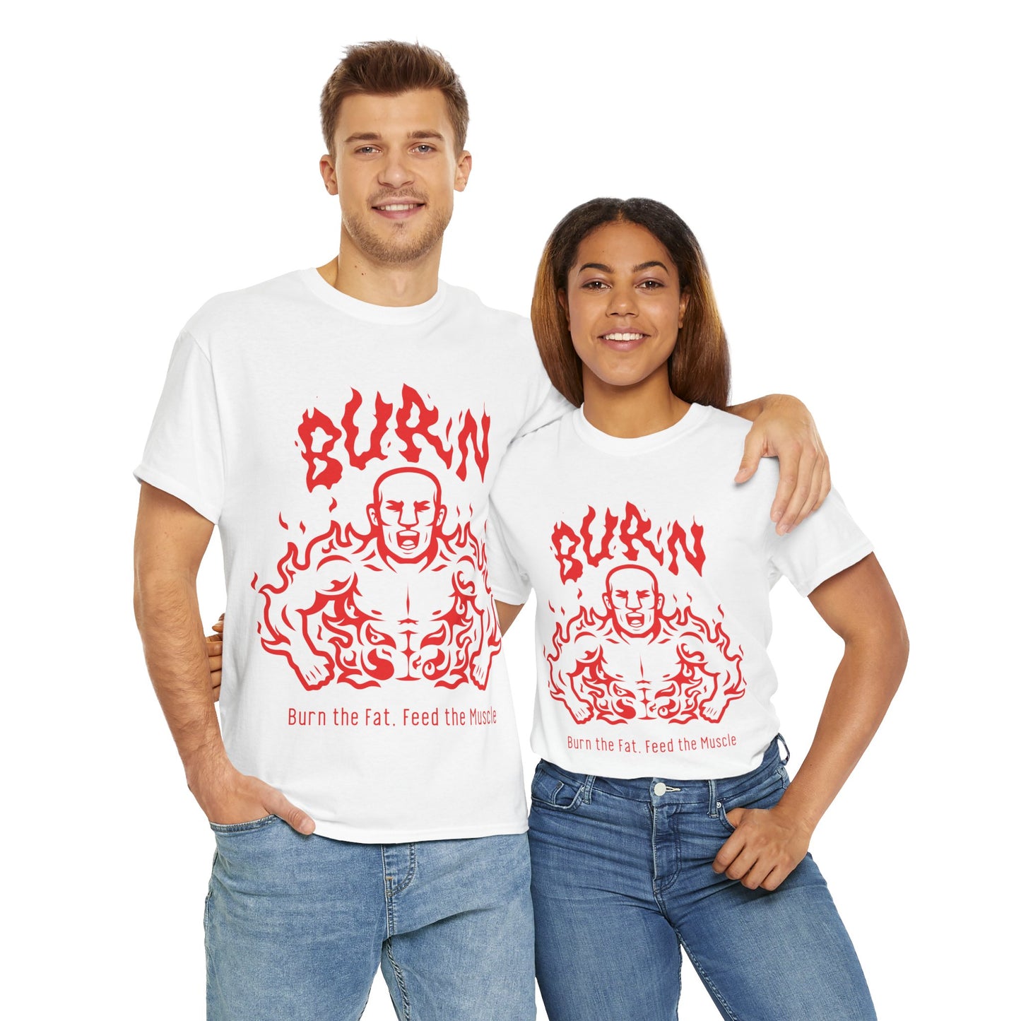 Burn Unisex Heavy Cotton Tee