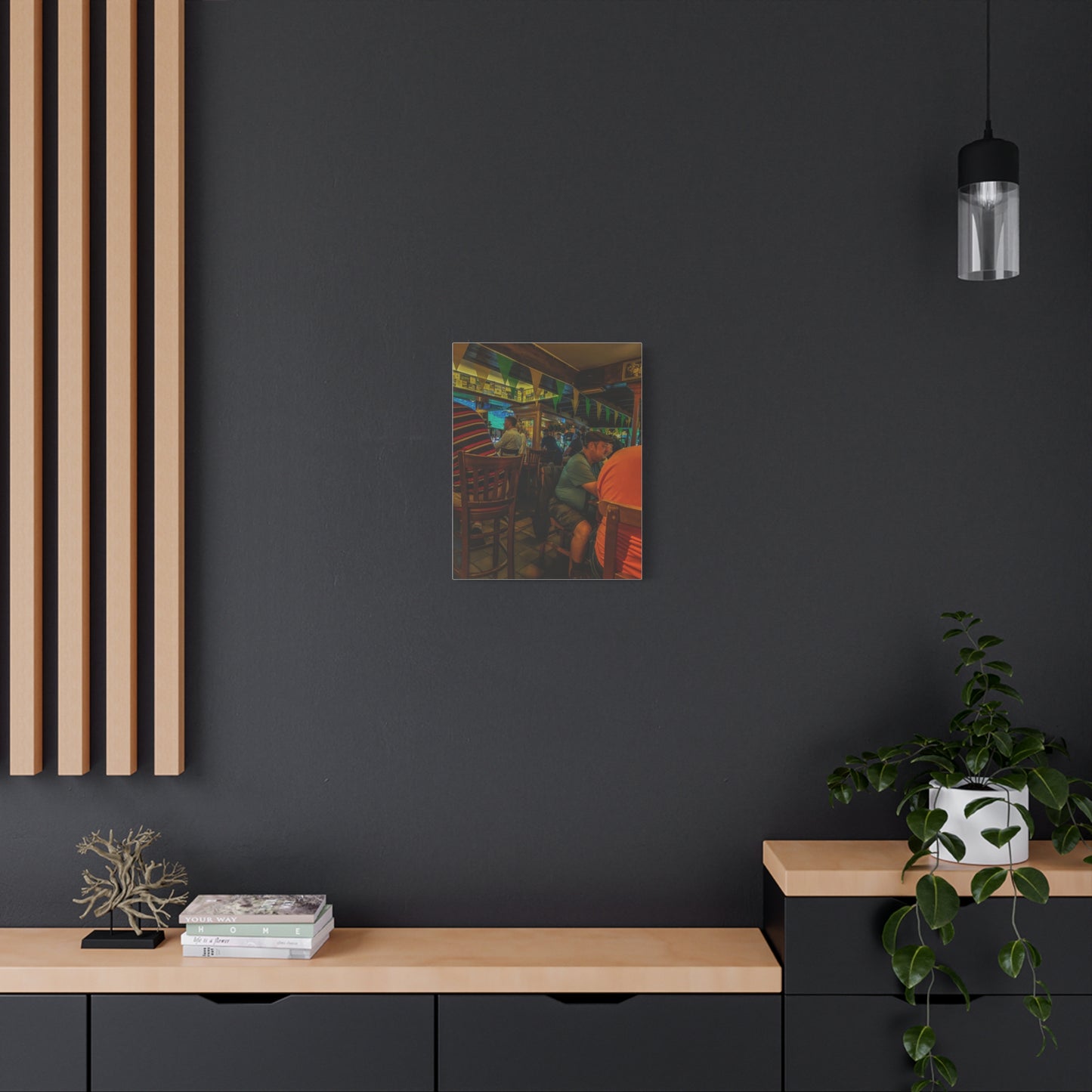 Irish Pub Matte Canvas, Stretched, 1.25"