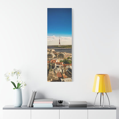 Riga TV Tower Matte Canvas, Stretched, 1.25"