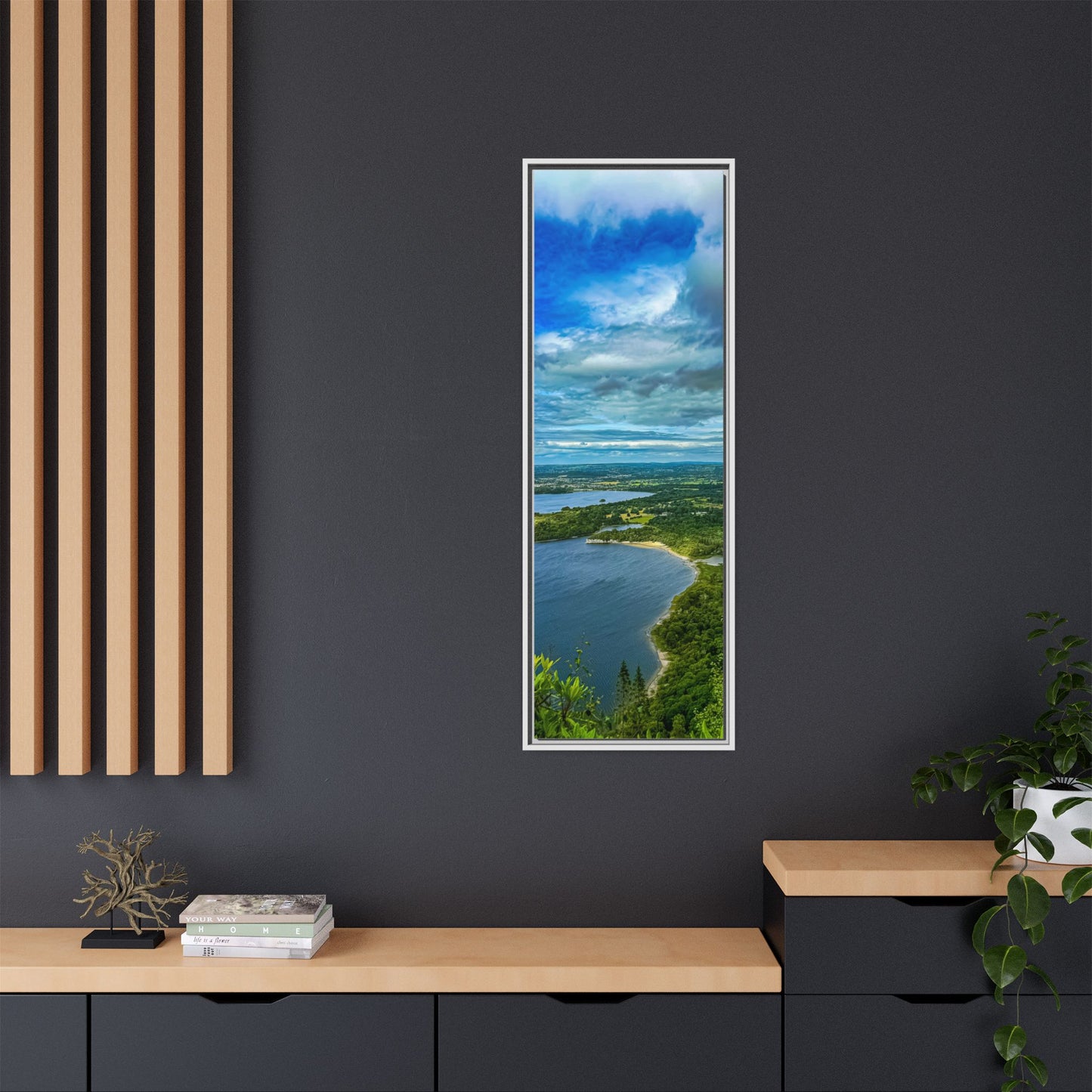 Killarney Trail 2 Matte Canvas, Framed (Multi-color)