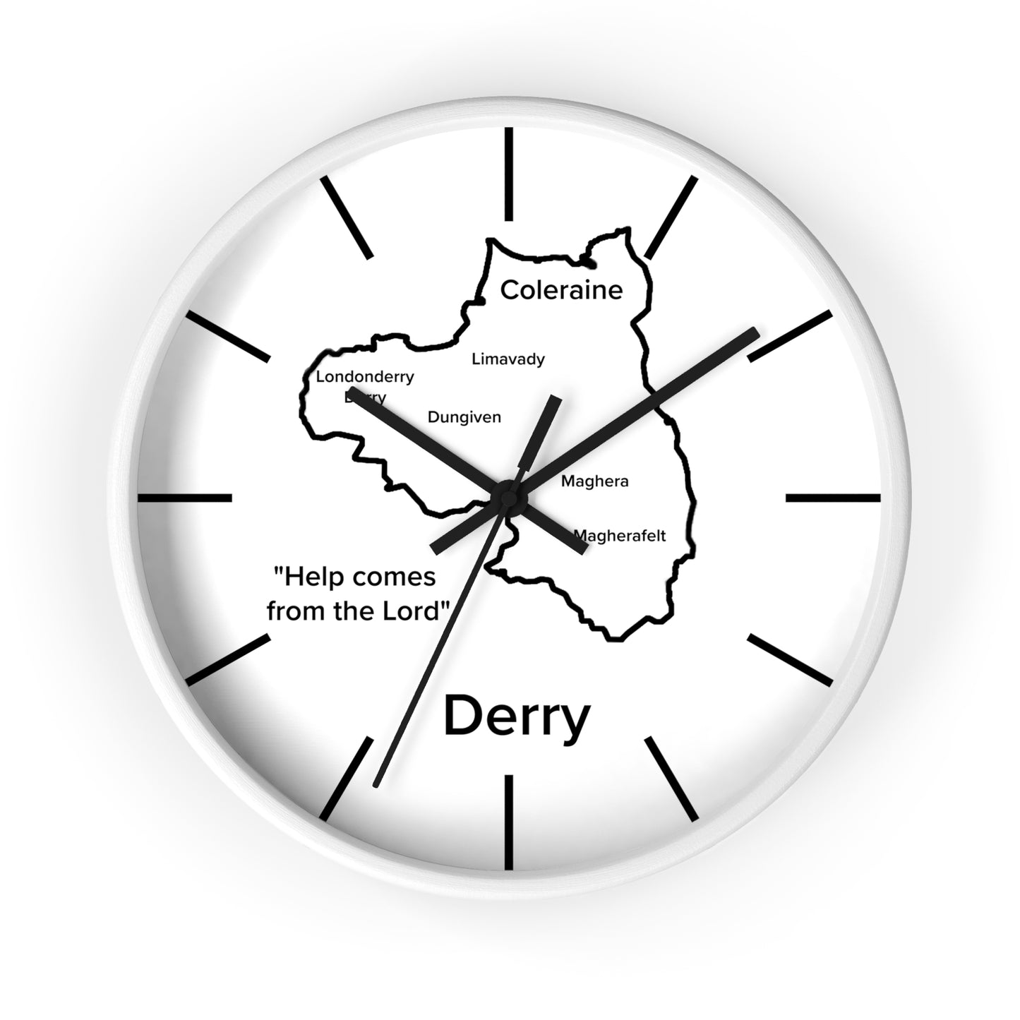 Derry County Wall Clock