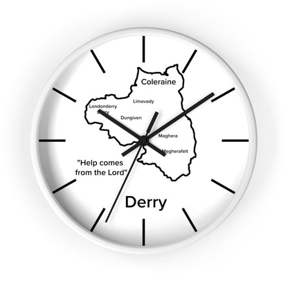 Derry County Wall Clock