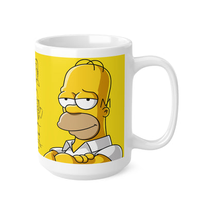 Homer Ceramic Coffee Mug – Fun Quotes & Illustrations