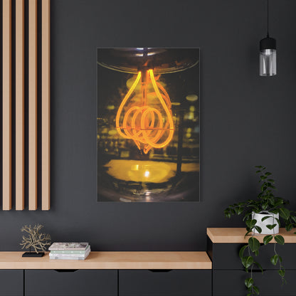 Bulb Matte Canvas, Stretched, 1.25"