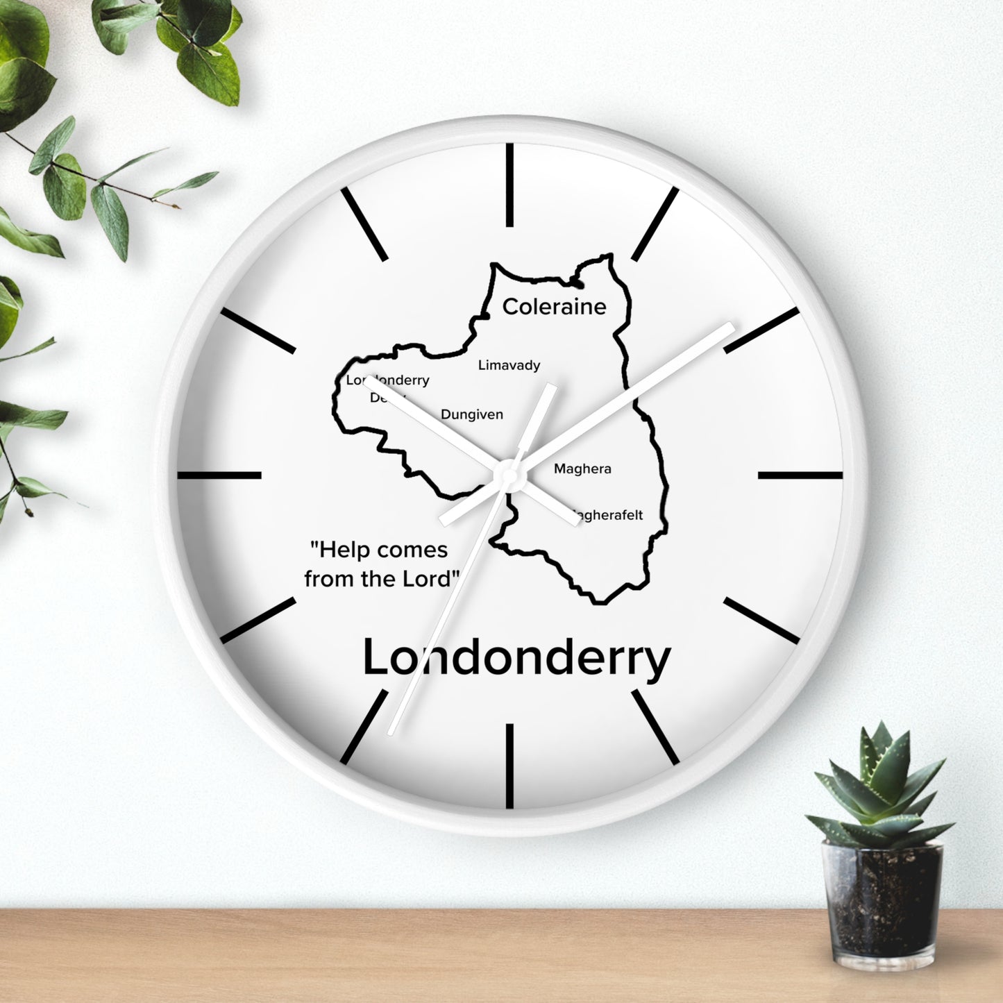 Londonderry County Wall Clock