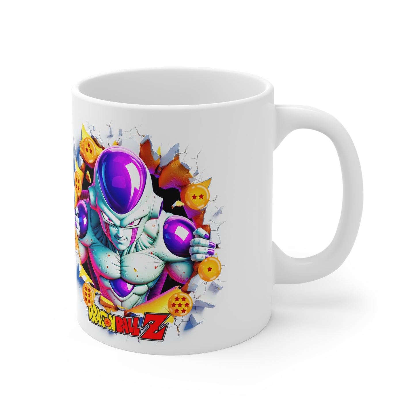Dragon Ball Z Ceramic Coffee Mug - Frieza Design - 11oz & 15oz
