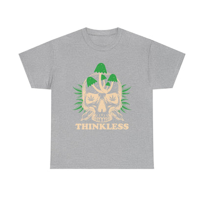 Mushroom Skull 'THINKLESS' T-Shirt