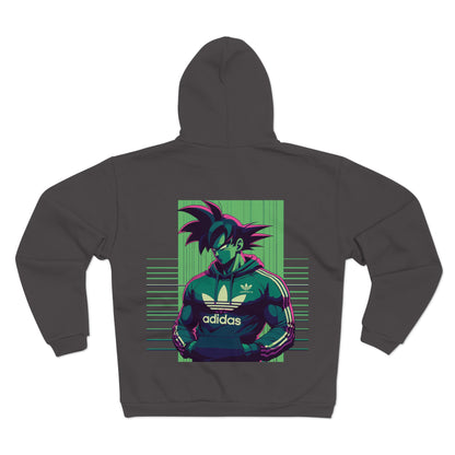 Dragon Ball Goku Unisex Hooded Zip Sweatshirt