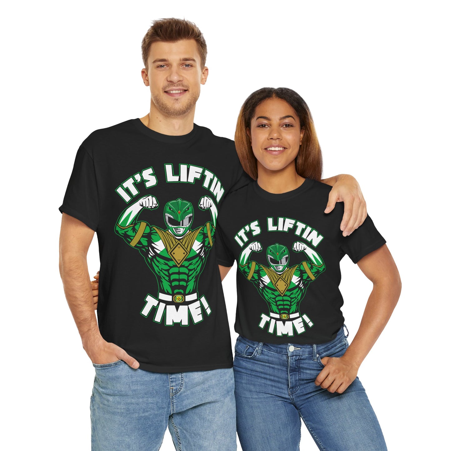 It's Liftin' Time Unisex Heavy Cotton Tee - Fun Gym Shirt for Fitness Enthusiasts