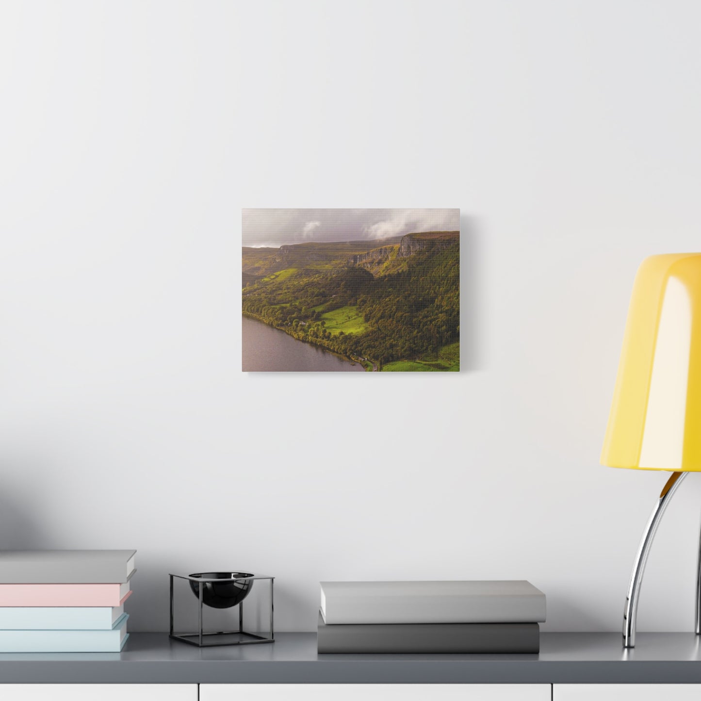 Sruth in Aghadh an Aird or The devil's Chimney Matte Canvas, Stretched, 1.25"