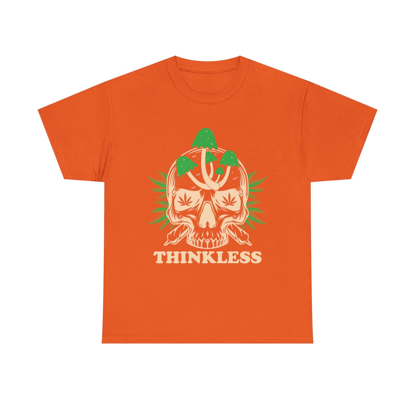 Mushroom Skull 'THINKLESS' T-Shirt