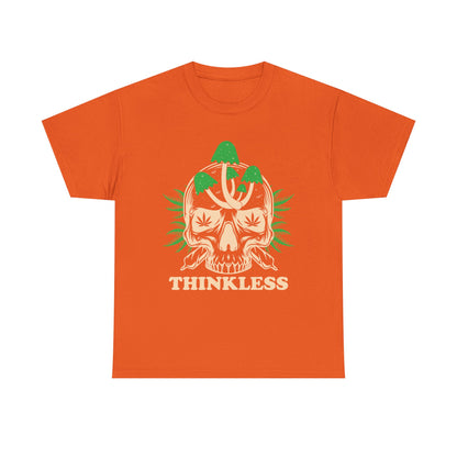 Mushroom Skull 'THINKLESS' T-Shirt