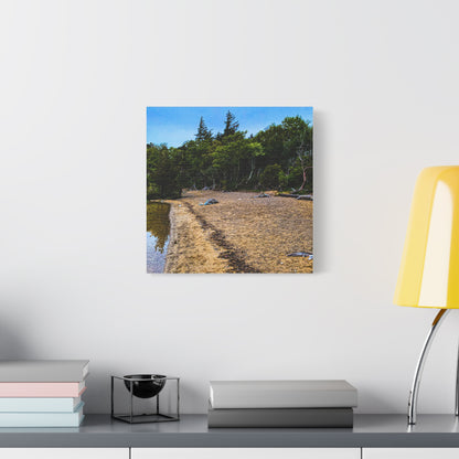 Muckross Lake Beach Matte Canvas, Stretched, 1.25"