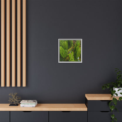Glanageenty Forest Matte Canvas, Framed (Multi-color)