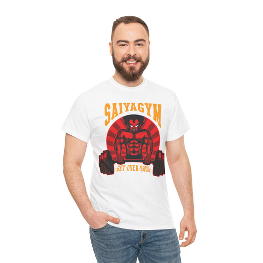 Saya Gym White Unisex Heavy Cotton Tee