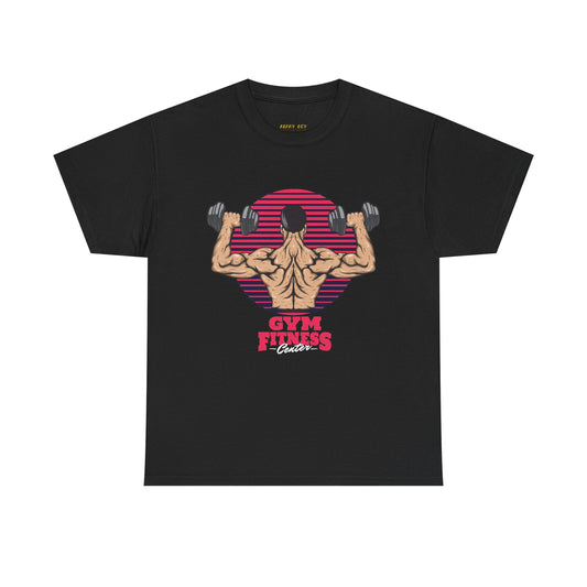 Gym Fitness Unisex Heavy Cotton Tee