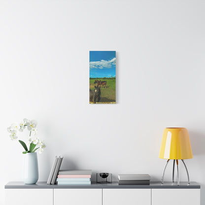 Horse Matte Canvas, Stretched, 1.25"
