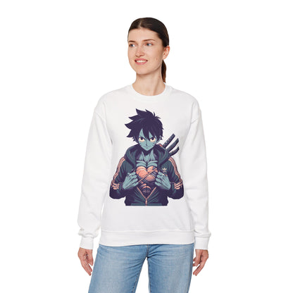 Anime-Inspired Unisex Crewneck Sweatshirt - Streetwear Vibe
