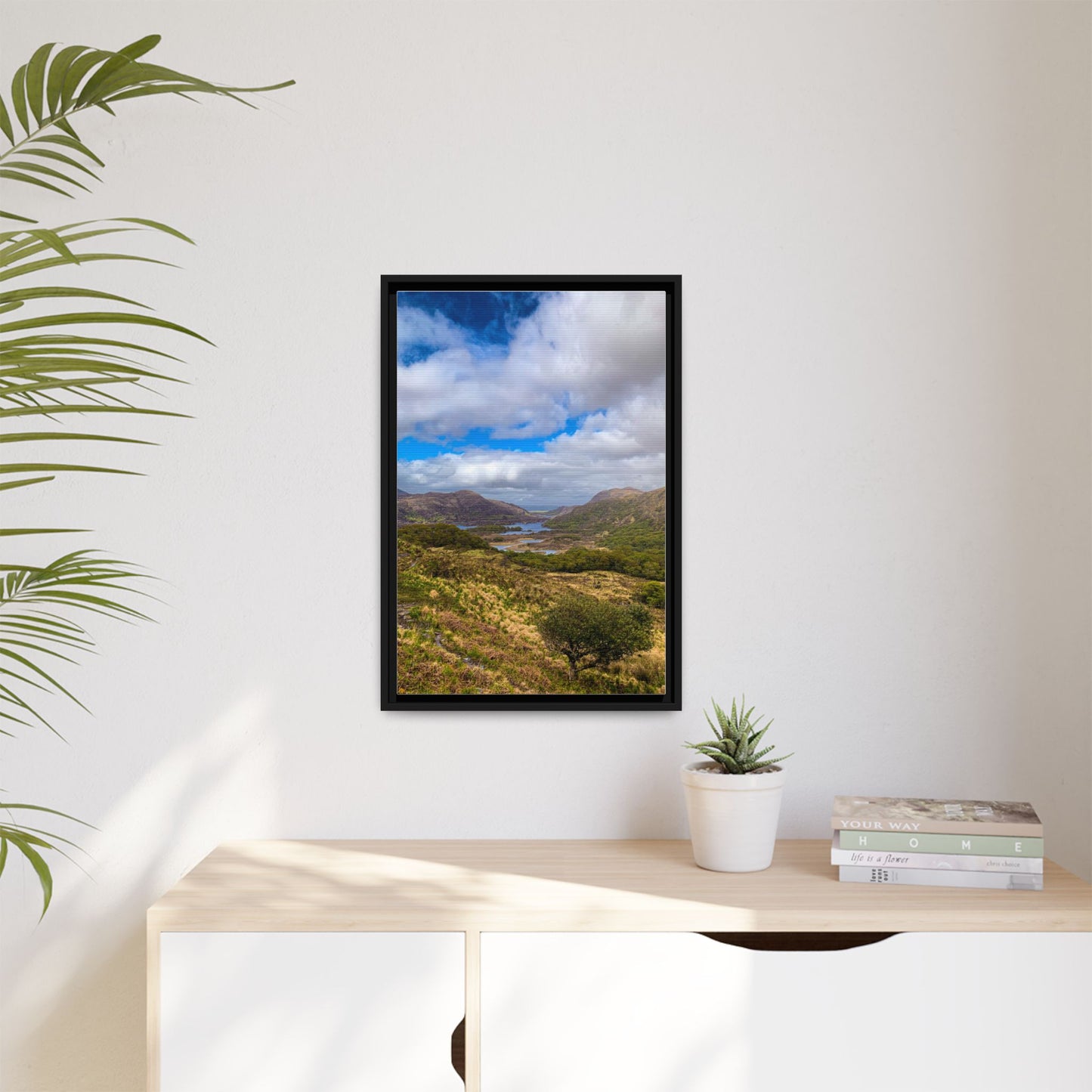 Matte Canvas, Framed (Multi-color)