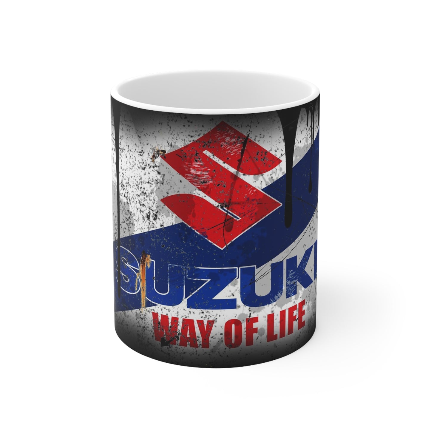 Suzuki Way of Life Ceramic Coffee Cup - 11oz & 15oz | Unique Mug for Enthusiasts