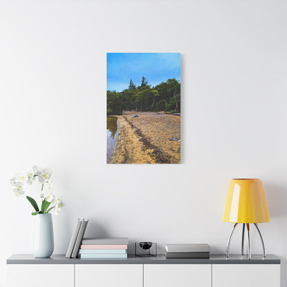 Muckross Lake Beach Matte Canvas, Stretched, 1.25"
