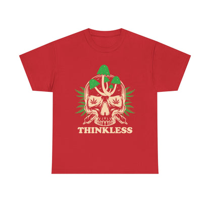Mushroom Skull 'THINKLESS' T-Shirt