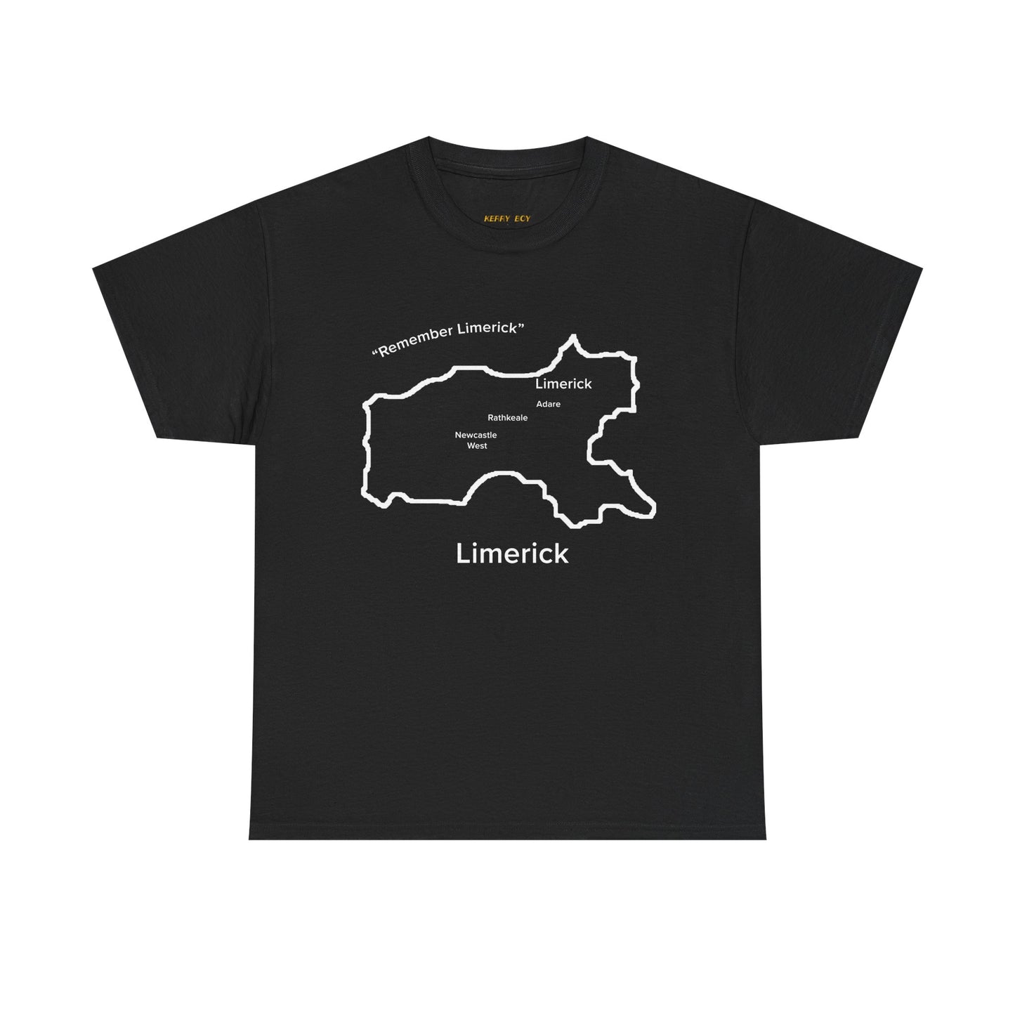 Limerick Unisex Heavy Cotton T-Shirt Black Edition
