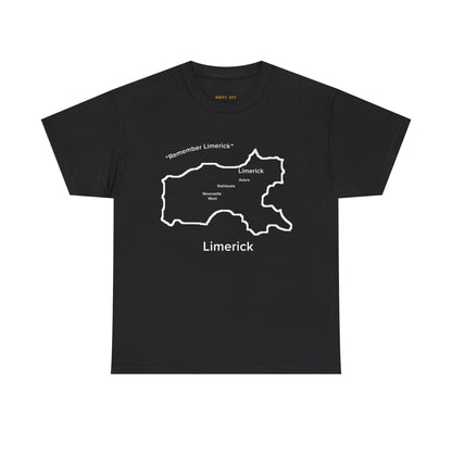Limerick Unisex Heavy Cotton T-Shirt Black Edition