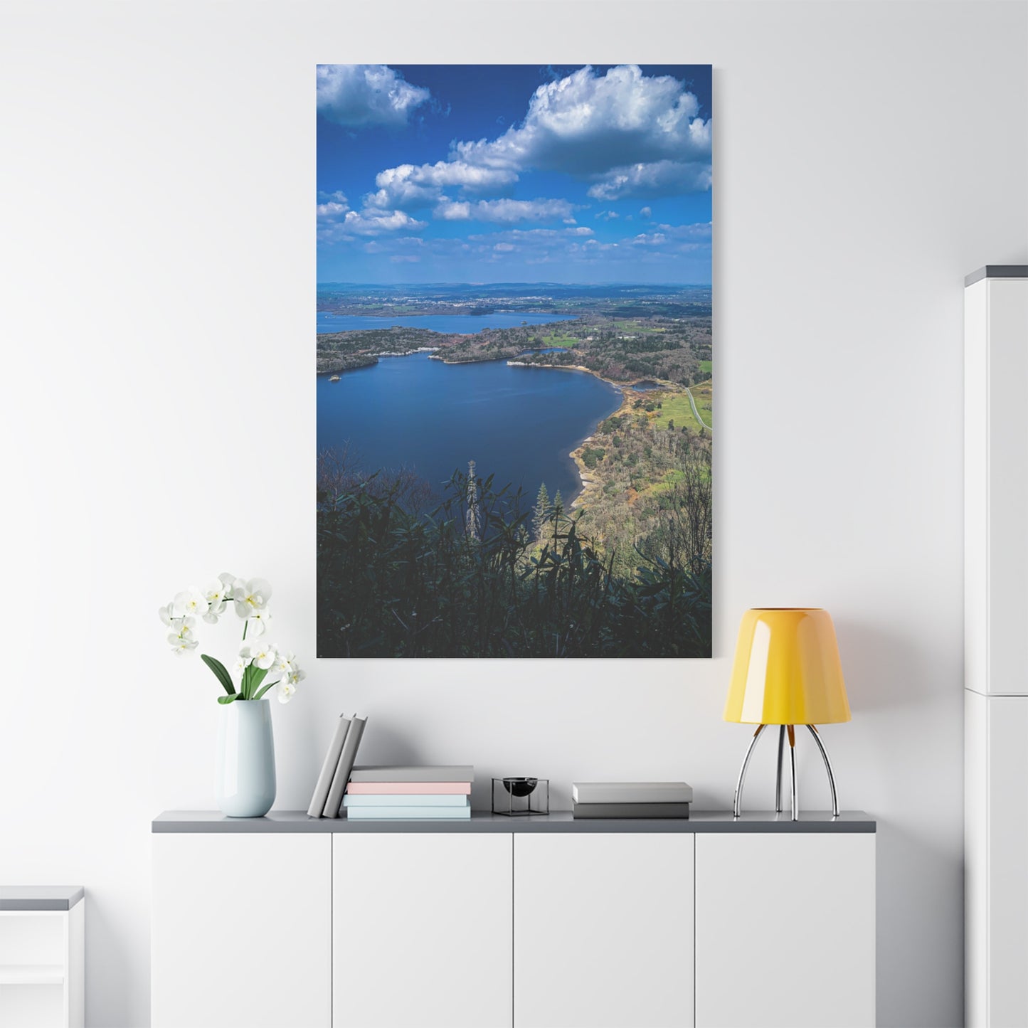 Muckross Lake Matte Canvas, Stretched, 1.25"