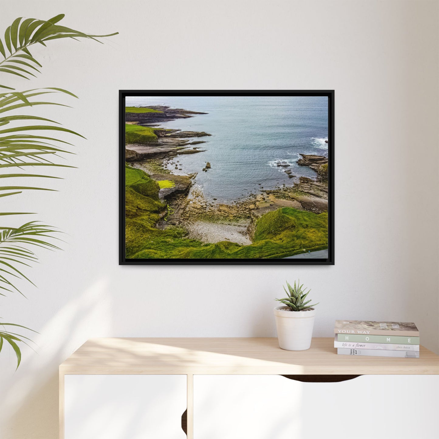 Somewhere in Sligo Matte Canvas, Framed (Multi-color)