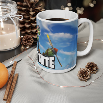 Fortnite Gamer Ceramic Coffee Cups - 11oz & 15oz - Perfect Gift for Gaming Enthusiasts