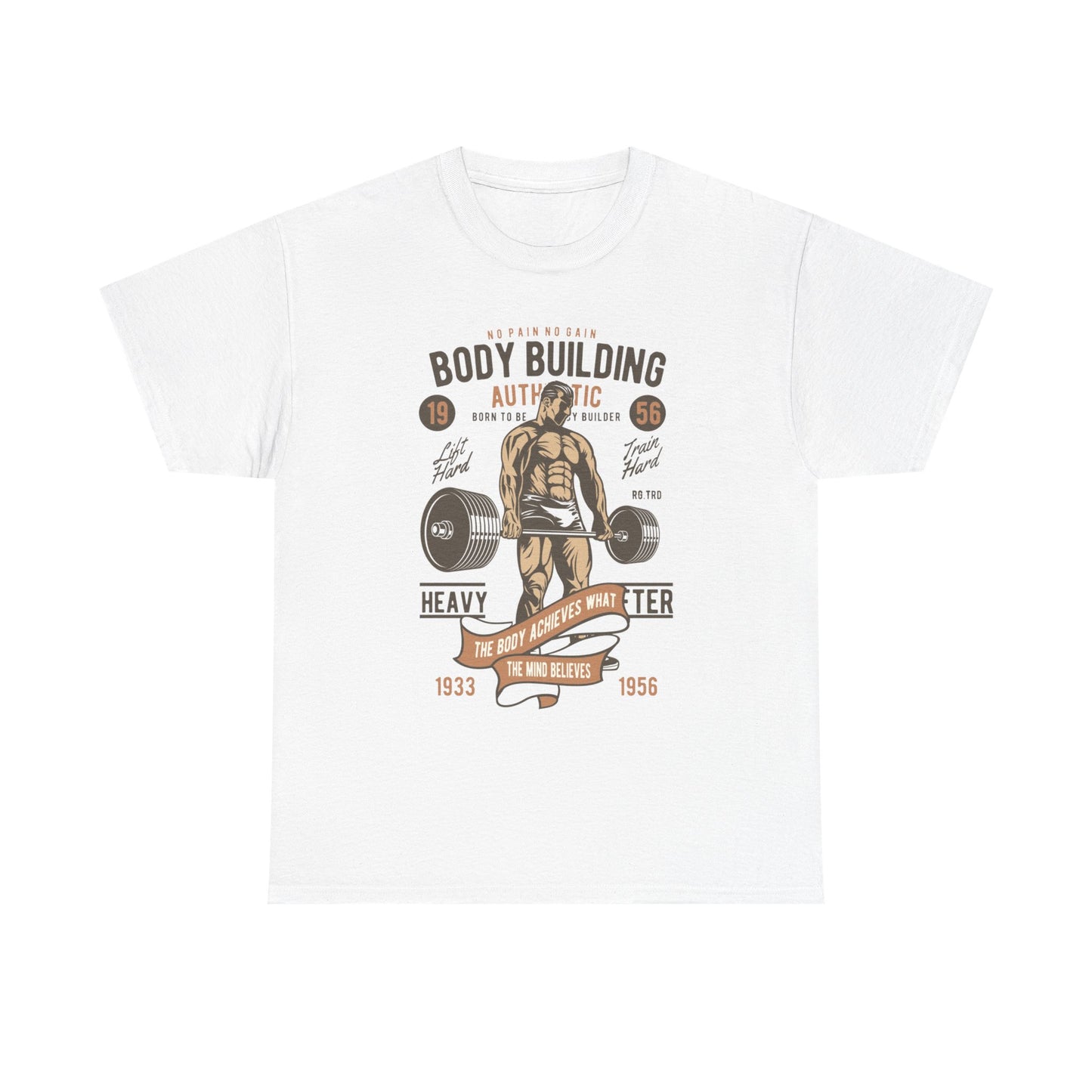 Vintage Bodybuilding Unisex Heavy Cotton Tee