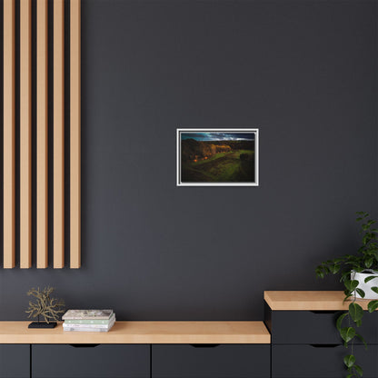 Listowel Town Park Matte Canvas, Framed (Multi-color)