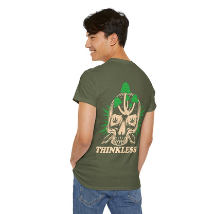Mushroom Skull 'THINKLESS' T-Shirt
